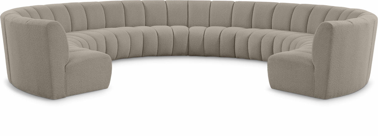Infinity - 10 Piece Boucle Modular Sectional
