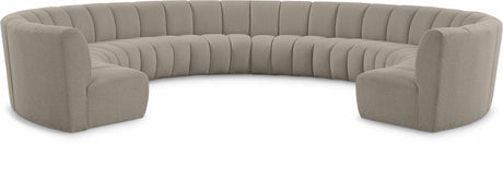 Infinity - 10 Piece Boucle Modular Sectional
