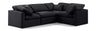 Indulge - Velvet 4 Piece Modular Corner Sectional