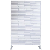 Outdoor & Indoor Freestanding Metal Privacy Screen