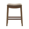 Saddle Counter Stool With High Density Foam