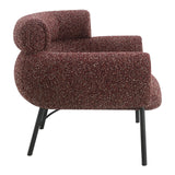 Mardi - Chair - Maroon Tweed