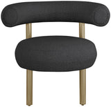 Bordeaux - Boucle Fabric Accent Chair