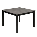 Modern Dining Table Set With Upholstered Chairs For Dining Room