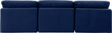 Indulge - Velvet 3 Seat Modular Armless Sofa
