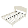 Upholstered Bed, Tufted Headboard, Comfortable Sleep