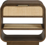 Windsor - Solid Wood Nightstand - Brown