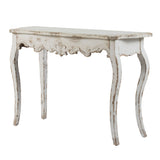 Slimline wash Console Table, For Hallway Living Room Bedroom - White Washed