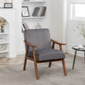 Accent Chair, Classic Mid Century Modern For Extra Seating