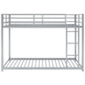 Metal Bunk Bed, Low Bunk Bed With Ladder