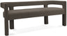 Athena - Boucle Fabric Bench