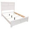 Transitional Bed With High Headboard