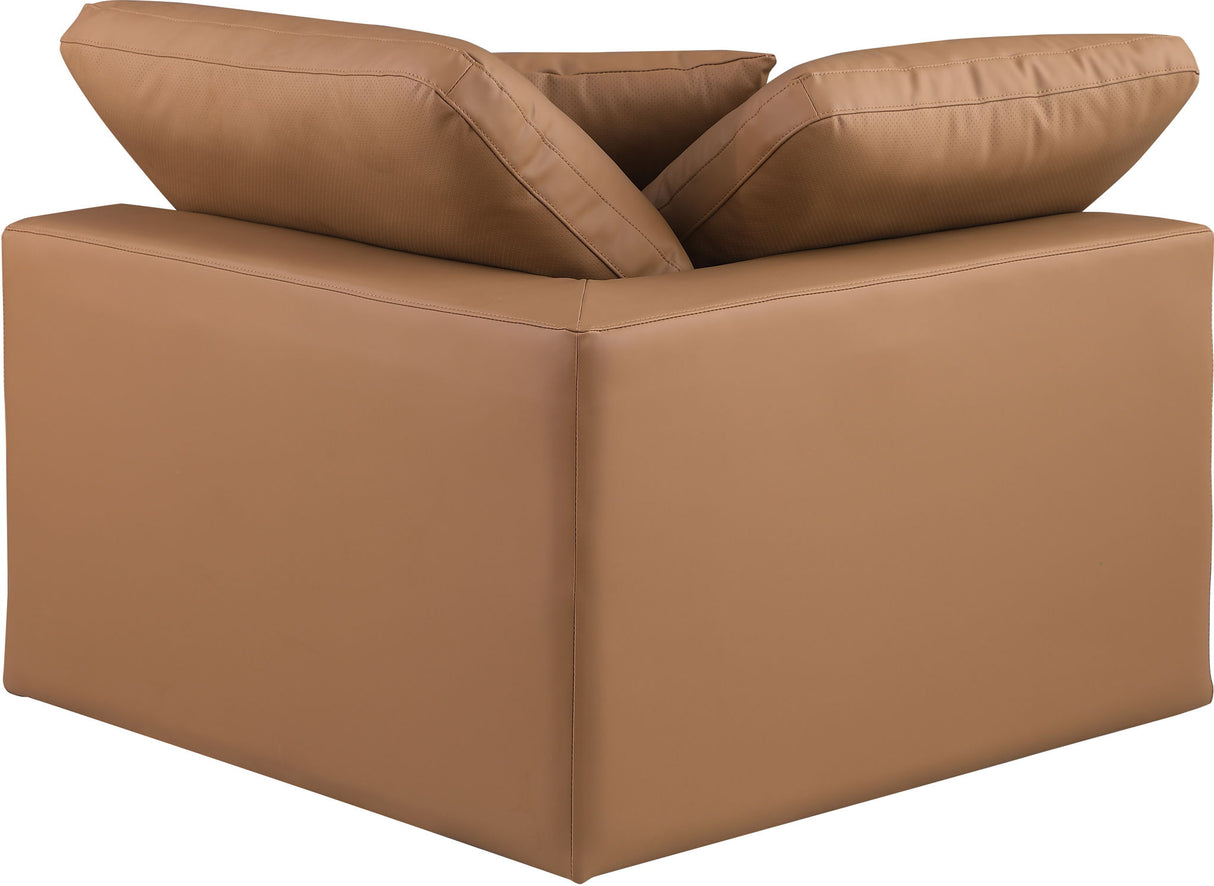 Comfy - Faux Leather Corner Chair
