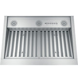 GE UVC9300SLSS - 30 in. Smart Convertible Standard Style Range Hood with 610 CFM, 4 Fan Speeds & 3 LED Lights - Stainless Steel