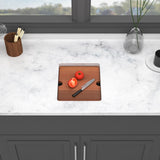 Undermount Bar Sink With Folding Faucet