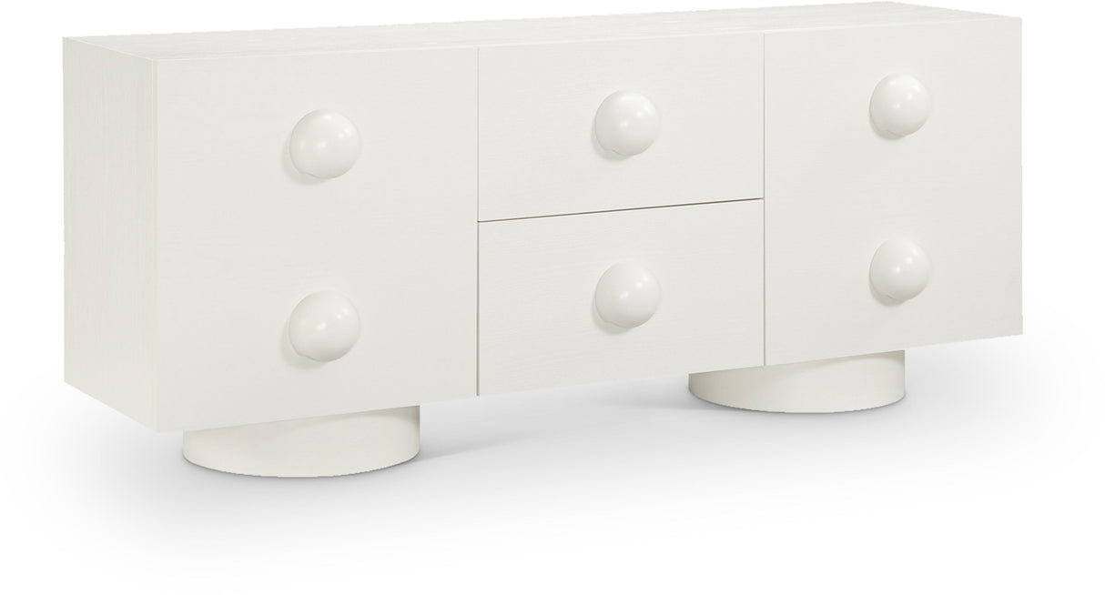 Bubble - Rubberwood with Oak Veneer Sideboard / Buffet