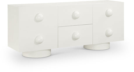 Bubble - Rubberwood with Oak Veneer Sideboard / Buffet