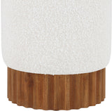 Veranda - Ottoman / Stool With Brown Base