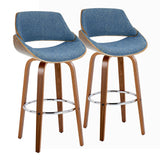 Fabrizzi - 30" Fixed-height Barstool (Set of 2)