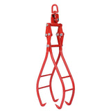 Heavy-Duty 4 Claw Timber Log Lifting Tongs Grabber
