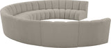 Infinity - 9 Piece Boucle Modular Sectional