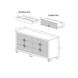 Uriuni - Dresser - Gold / White