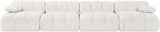 Orin - Velvet 4 Piece Modular Sofa