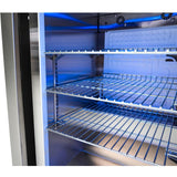 Mont Alpi 2.6 Cu. Ft. Outdoor Rated Refrigerator Cabinet Module - Black Stainless Steel - MASFM-BSS