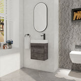 Sink Floating Bathroom Vanity With Soft Close Cabinet Door
