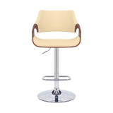 Aspen - Adjustable Bar Stool Chrome Base