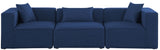 Cube - Linen Modular 3 Seat Sofa
