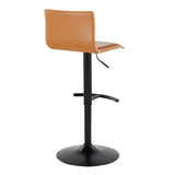 Mara - Adjustable Barstool (Set of 2) - Black Metal
