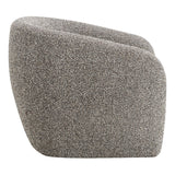 Livia - Accent Chair - Brown & Gray Tweed