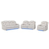 Benz - LED & Power Recliner With Adjustable Headrests And Ambient LED Lighting