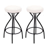 Modern Backless Bar Stools For Kitchen Island (Set of 2)