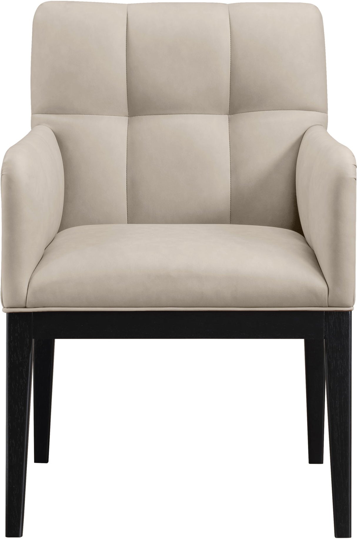 Adrian - Dining Arm Chair (Set of 2) - Black Legs