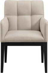 Adrian - Dining Arm Chair (Set of 2) - Black Legs