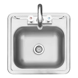 Summerset Outdoor 15 X 15 Inch Drop-In Sink - SNK-15D