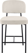 Zarelle - Performance Fabric Upholstered Counter Stool (Set of 2)