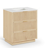 Willard - Engineered Stone And Solid Wood Bathroom Vanity