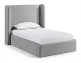 Kendall - Linen Textured Fabric Upholstered Bed