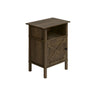 Transitional Accent Table With Storage