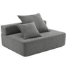 Frame For Oversized Modular U Shaped Sectional, Floor Couch Convertible Compressed Couch Spacious Foam Filled Sofa