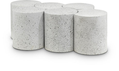 Dimple - 6 Piece Modular Coffee Table - Terazzo Finish