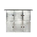 Brancaster - Bar Table With Marble Top - Marble Top & Aluminum