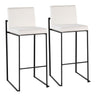 Fuji - Contemporary High Back Barstool Elegant Design