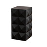 Side Table With 3D Embossed Pattern Design