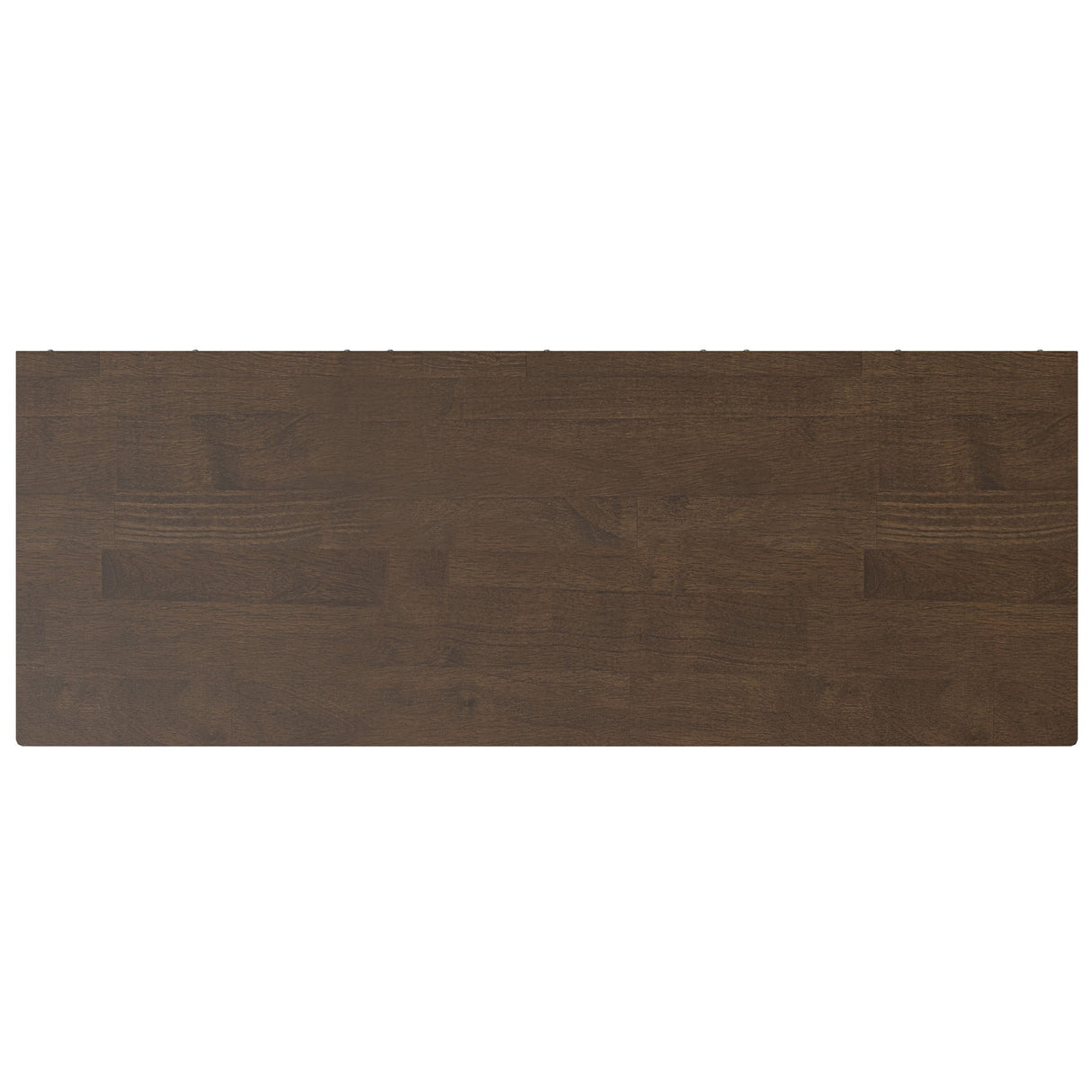 Harper - Low 6 Cube Storage With Drawers - Walnut Brown