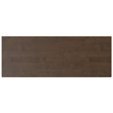 Harper - Low 6 Cube Storage With Drawers - Walnut Brown