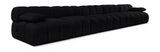 Orin - Velvet 5 Piece Modular Armless Sofa
